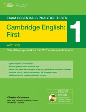 Exam Essentials Practice Tests: Cambridge English First 1 with DVD-ROM