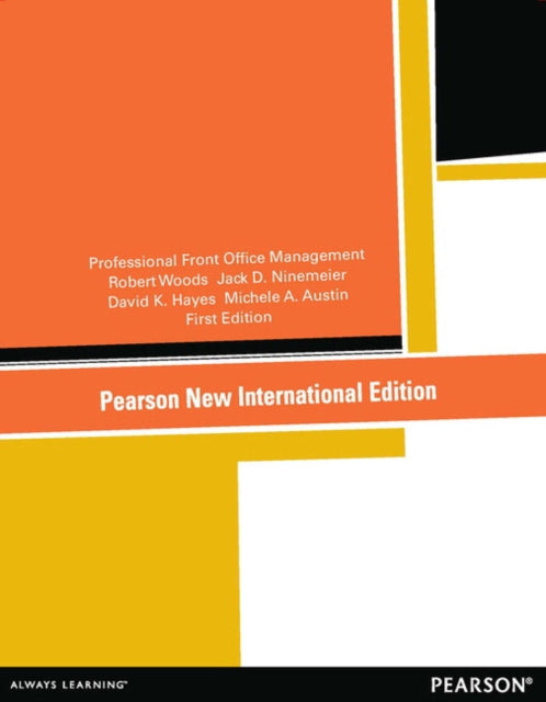 Book cover of: Professional Front Office Management. By: Robert Woods