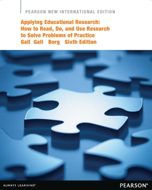 Book cover of: Applying Educational Research: How to Read, Do, and Use Research to Solve Problems of Practice. By: Joyce P. Gall