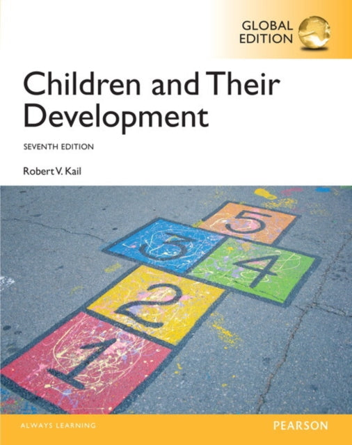 Book cover of: MyLab Psychology with Pearson eText for Children and their Development, Global Edition. By: Robert Kail
