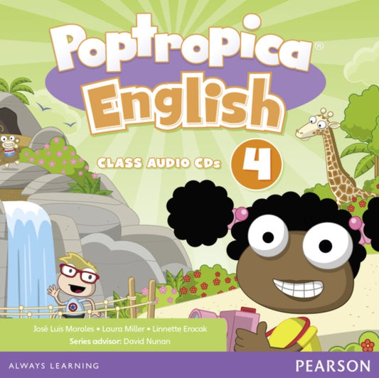 Book cover of: Poptropica English American Edition 4 Audio CD