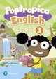 Book cover of: Poptropica English Level 3 Flashcards. By: Linnette Erocak
