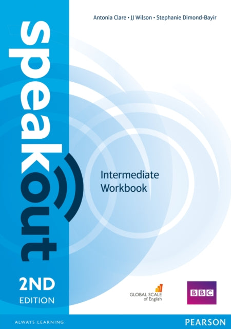 Book cover of: Speakout Intermediate 2nd Edition Workbook without Key. By: Stephanie Dimond-Bayer