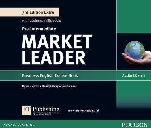 Book cover of: Market Leader 3rd Edition Extra Pre-Intermediate Class Audio CD. By: COTTEN