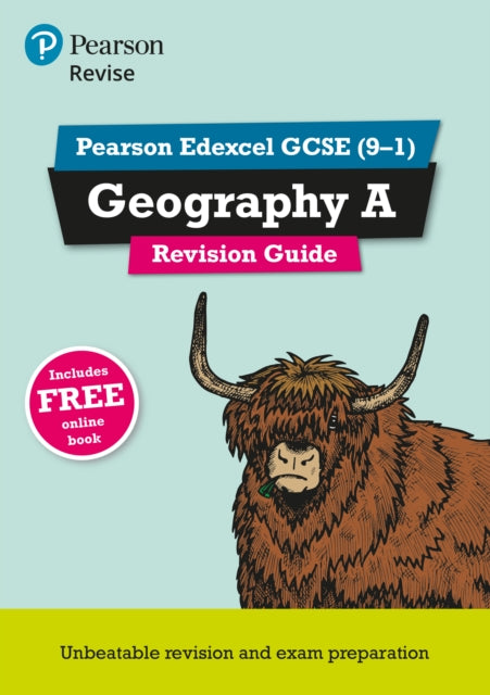 Book cover of: Pearson REVISE Edexcel GCSE Geography A Revision Guide incl. online revision - for 2026, 2027 exams. By: Michael Chiles