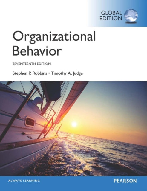 Book cover of: MyLab Management with Pearson eText for Organizational Behavior, Global Edition. By: Stephen Robbins