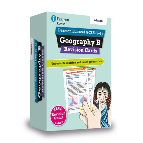Pearson REVISE Edexcel GCSE Geography B Revision Cards - for 2026, 2027 exams