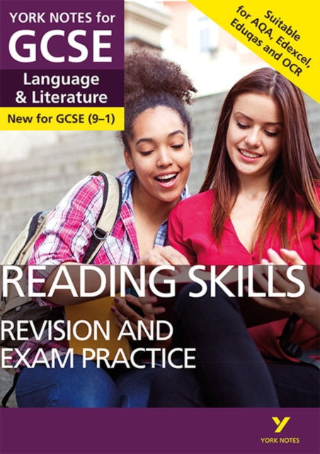 Book cover of: English Language and Literature Reading Skills Revision and Exam Practice: York Notes for GCSE - for 2026, 2027 exams. By: Helen Stockton
