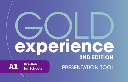 Book cover of: Gold Experience 2nd Edition A1 Teacher's Presentation Tool USB
