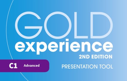Book cover of: Gold Experience 2nd Edition C1 Teacher's Presentation Tool USB