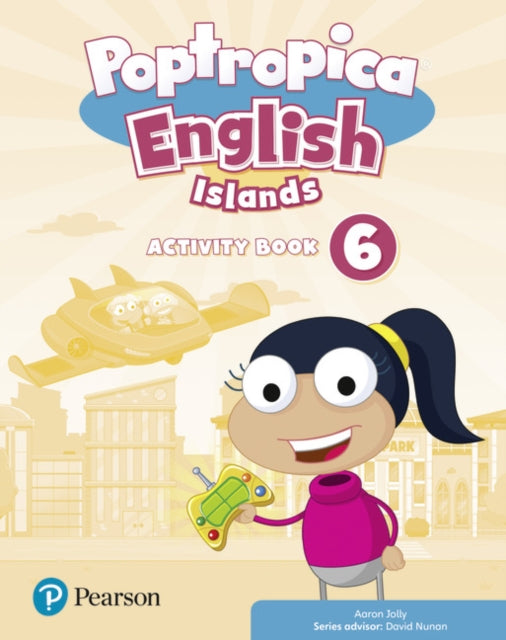 Book cover of: Poptropica English Islands Level 6 Activity Book. By: Magdalena Custodio