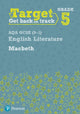 Book cover of: Target Grade 5 Macbeth AQA GCSE (9-1) Eng Lit Workbook. By: Grant, David