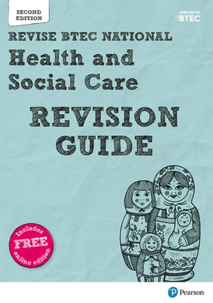 Pearson REVISE BTEC National Health and Social Care Revision Guide inc online edition