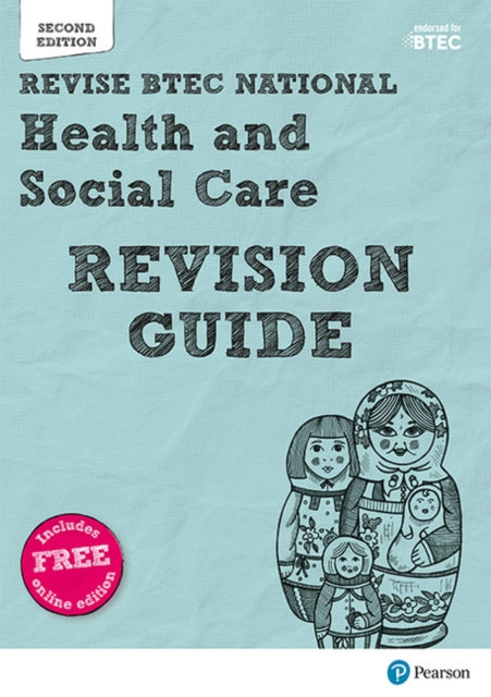 Pearson REVISE BTEC National Health and Social Care Revision Guide inc online edition