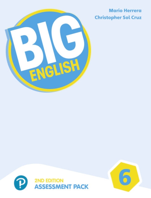 Book cover of: Big English AmE 2nd Edition 6 Assessment Book & Audio CD Pack