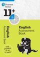 Book cover of: Pearson REVISE 11+ English Assessment Book - for 2026, 2027 exams. By: Grant, David