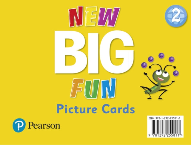Book cover of: New Big Fun - (AE) - 2nd Edition (2019) - Picture Cards - Level 2