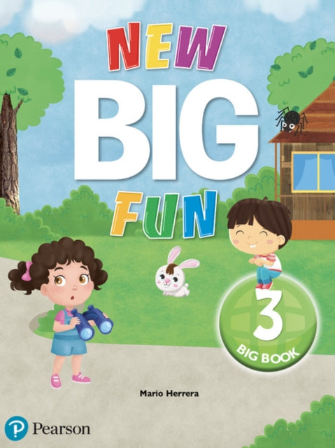 Book cover of: New Big Fun - (AE) - 2nd Edition (2019) - Big Book - Level 3. By: Mario Herrera