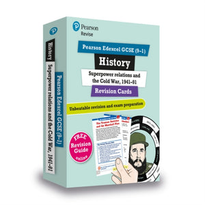Pearson REVISE Edexcel GCSE History Superpower Relations and the Cold War Revision Cards