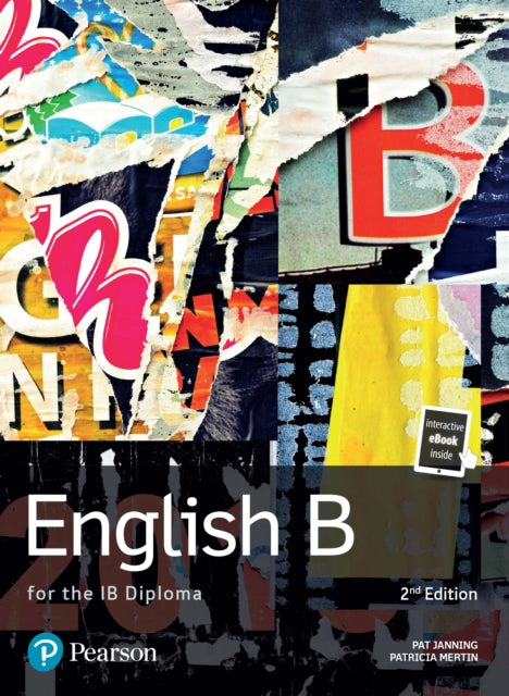 Book cover of: Pearson Baccalaureate English B for the IB Diploma. By: Patricia Janning