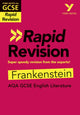 York Notes RAPID AQA GCSE (kordamisjuhend) Frankenstein - 2026. ja 2027. aasta eksamiteks