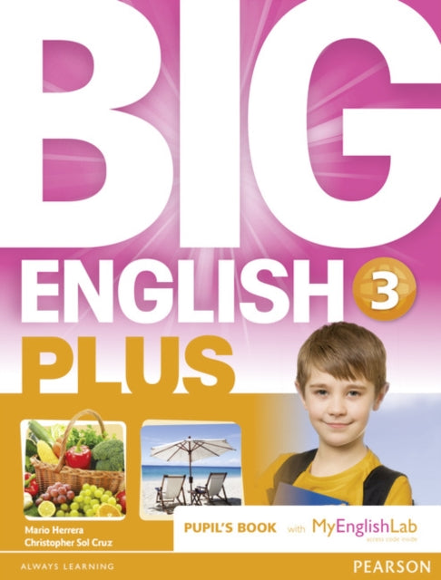 Book cover of: Big Eng Plus 3 PBK/MEL Pk NE. By: Mario Herrera