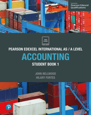 Pearson Edexcel International AS/A taseme raamatupidamise õpilasraamat 1