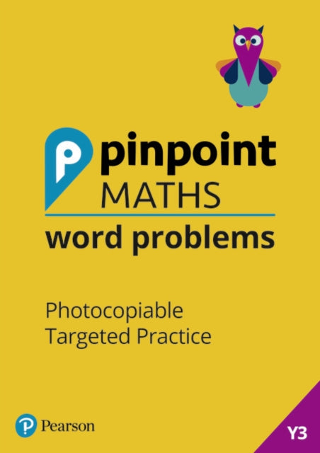 Book cover of: Pinpoint Maths Word Problems Year 3 Teacher Book. By: Josh Lury