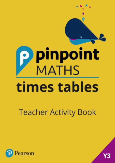 Book cover of: Pinpoint Maths Times Tables Year 3 Teacher Activity Book. By: Janine Blinko