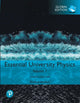 Book cover of: Essential University Physics: Volume 1, Global Edition. By: Richard Wolfson
