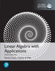 Book cover of: Linear Algebra with Applications, Global Edition. By: Steven Leon