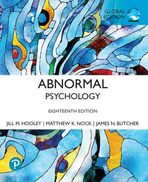 Abnormal Psychology Global Edition