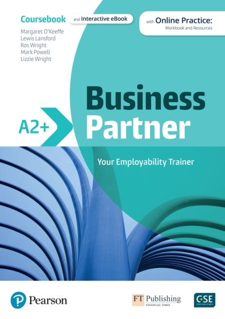 Book cover of: Business Partner A2+ Coursebook & eBook with MyEnglishLab & Digital Resources. By: Pearson Pearson Education