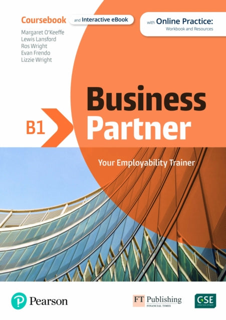 Book cover of: Business Partner B1 Coursebook & eBook with MyEnglishLab & Digital Resources. By: Pearson Pearson Education