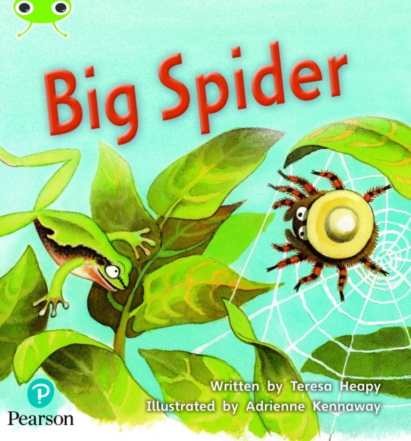 Book cover of: Bug Club Phonics - Phase 5 Unit 27: Big Spider. By: Teresa Heapy