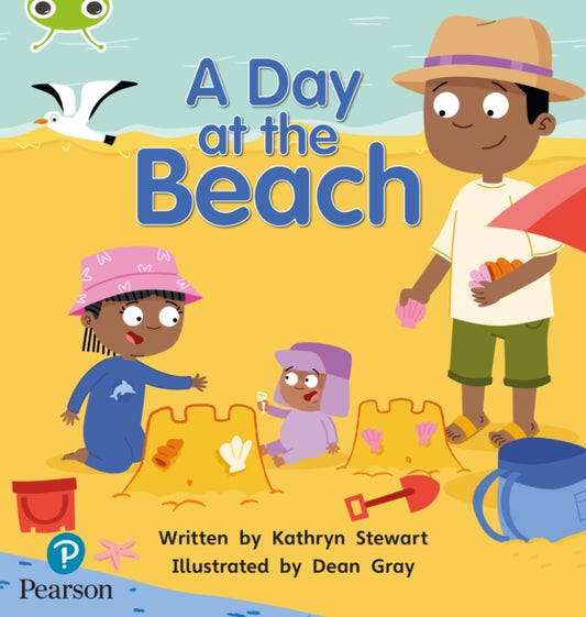 Book cover of: Bug Club Phonics - Phase 1 Unit 0: A Day at the Beach