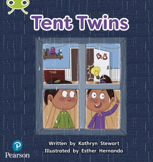 Book cover of: Bug Club Phonics - Phase 4 Unit 12: Tent Twins