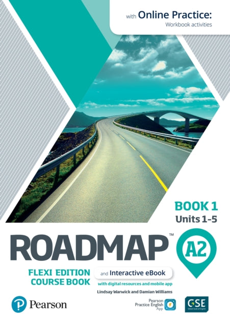 Book cover of: Roadmap A2 Flexi Edition Course Book 1 with eBook and Online Practice Access. By: Lindsay Warwick