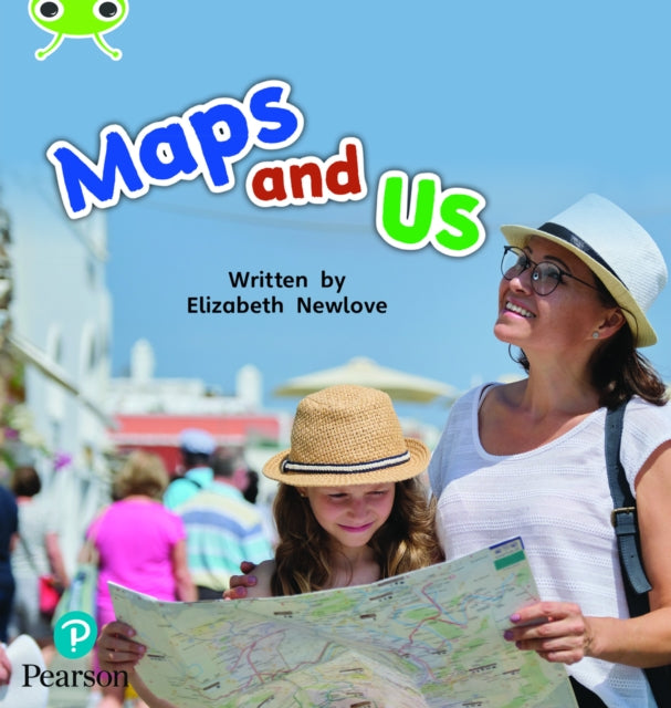 Book cover of: Bug Club Phonics - Phase 4 Unit 12: Maps and Us. By: Elizabeth Newlove