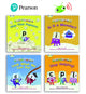 Book cover of: Learn to Read at Home with Bug Club Phonics Alphablocks: Phase 3/4 - Reception term 2 and 3 (4 fiction books) Pack B. By: Harris, Caroline