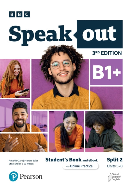 Book cover of: Speakout 3ed B1+ Student’s Book and eBook with Online Practice Split 2. By: Antonia Clare