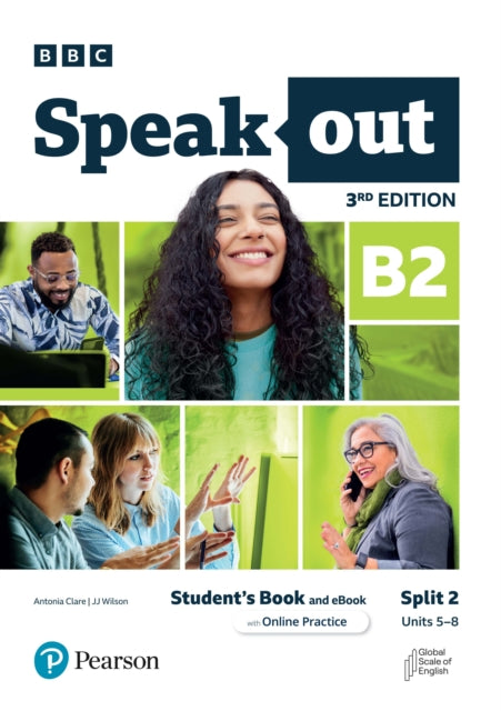 Book cover of: Speakout 3ed B2 Student’s Book and eBook with Online Practice Split 2. By: Antonia Clare
