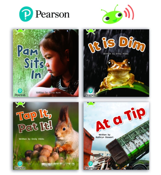Book cover of: Learn to Read at Home with Bug Club Phonics: Phase 2 - Reception Term 1 (4 non-fiction books) Pack A. By: Emily Hibbs