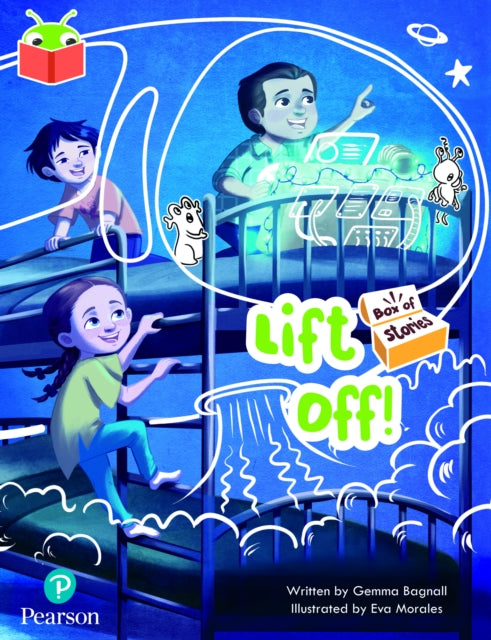Book cover of: Bug Club Independent Phase 5 Unit 27: Box of Stories: Lift Off!. By: Dominique Simpson
