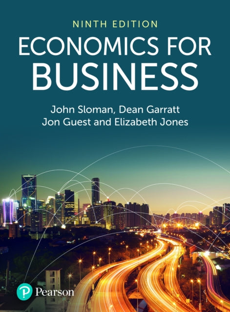 Book cover of: Economics for Business. By: John Sloman