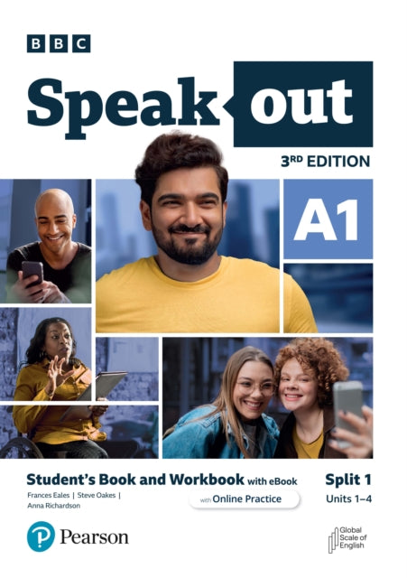 Book cover of: Speakout 3ed A1 Student's Book and Workbook with eBook and Online Practice Split 1. By: Pearson Pearson Education