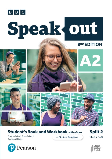 Book cover of: Speakout 3ed A2 Student's Book and Workbook with eBook and Online Practice Split 2. By: Pearson Pearson Education