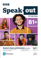 Book cover of: Speakout 3ed B1+ Student's Book and Workbook with eBook and Online Practice Split 1. By: Pearson Pearson Education