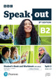 Book cover of: Speakout 3ed B2 Student's Book and Workbook with eBook and Online Practice Split 2. By: Pearson Pearson Education