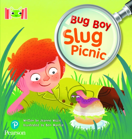 Book cover of: Bug Club Reading Corner: Age 4-7: Bug Boy: Slug Picnic. By: Jeanne Willis